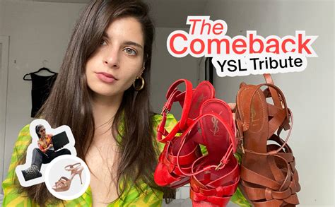 ysl tribute fake vs real|ysl tribute sandals scam.